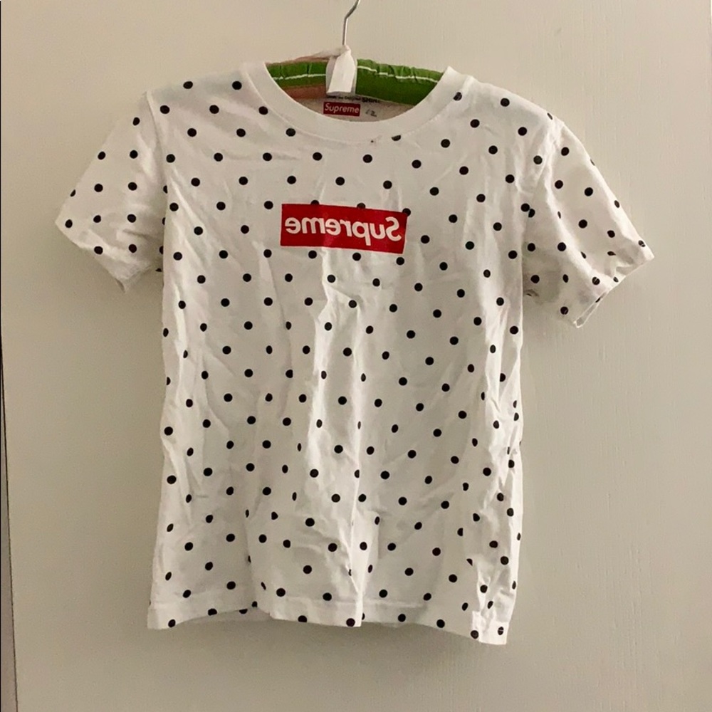 Polka dot supreme top